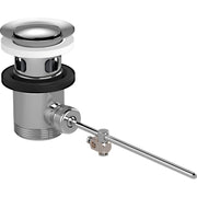 Hansgrohe - Ablaufventil Waschtischmischer und Bidetmischer DN32 polished nickel