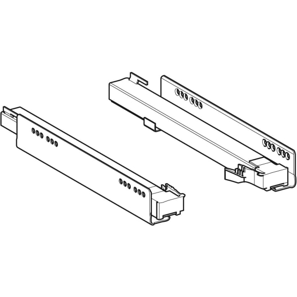 Geberit Vertriebs - Auszugsschienen 350mm (1 Paar) zu 807045