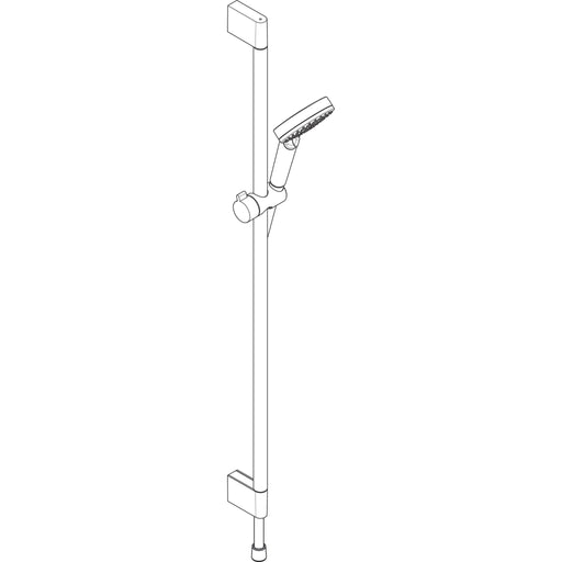 Hansgrohe - Brausenset CROMETTA Vario/Unica 900mm weiß/chrom