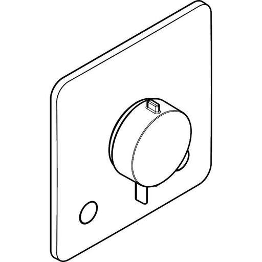 Hansgrohe - Thermostat UP Ecostat Comfort Q Fertigset 2 Verbraucher MSW