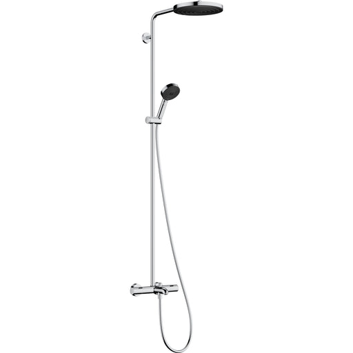 Hansgrohe - Showerpipe Pulsify S Puro 260 1jet EcoSmart Wannenthm. Aufputz chrom