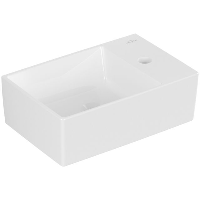 VILLEROY & BOCH - HWB Memento 2.0 400x260mm re-eckig 1HL. o. ÜL. geschliffen Weiß Alpin