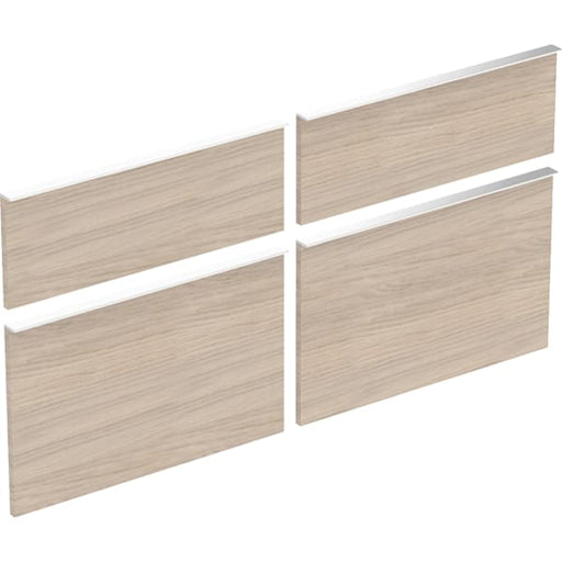 Geberit Vertriebs - Schubladenfront Eiche, 4 Stück zu ICON WTU 841422