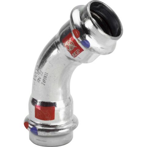 Viega - Bogen 45 Grad mit SC PRESTABO 1126LF in LABS-frei in 18mm