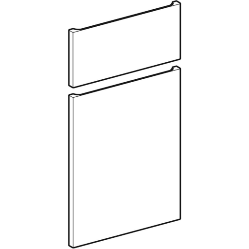 Geberit Vertriebs - Front Set, Eiche, RENOVA Nr.1 Plan Seitenschrank, Modell 869023