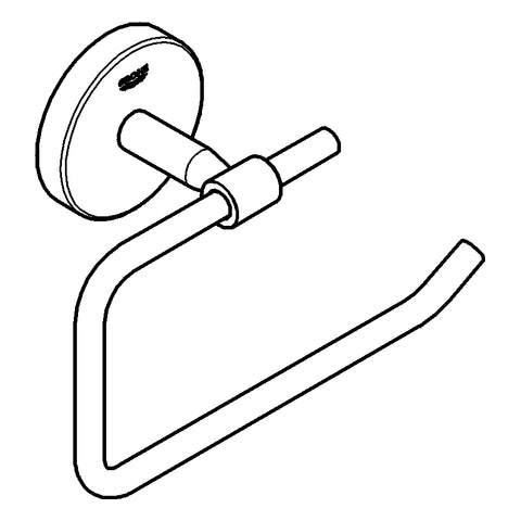 Grohe - Paper holder BauCOSMOPOLITAN 40457 chrom