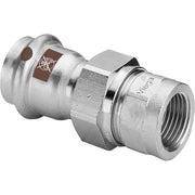 Viega - Verschraubung TEMPONOX 1762 IG 18mm x 1/2IG Stahl nichtrostend