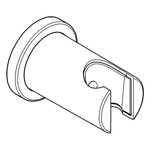 Grohe - Wandbrausehalter RAINSHOWER 27074 n. verstb. runde Ros. cool sunrise geb