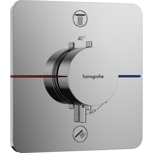 Hansgrohe - Thermostat UP ShowerSelect Comfort Q Fertigset 2 Verbraucher chrom