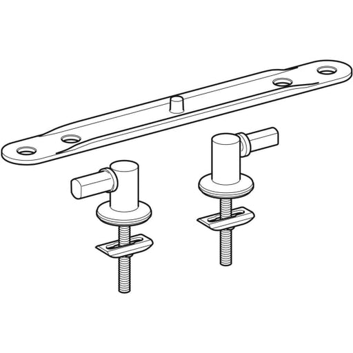 Geberit Vertriebs - Edelstahlscharniere zu 573015,573075,576300