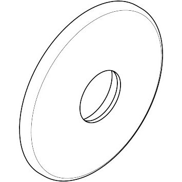 Hansgrohe - Rosette Axor Unterputzventil 108 mm chrom