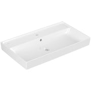 VILLEROY & BOCH - Schrankwaschtisch Collaro 800x470mm re-eckig 1HL. m. ÜL. Weiß Alpin cplus