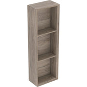 Geberit Vertriebs - iCon Regal rechteckig 22,5x70x13,2cm, Nussbaum hickory