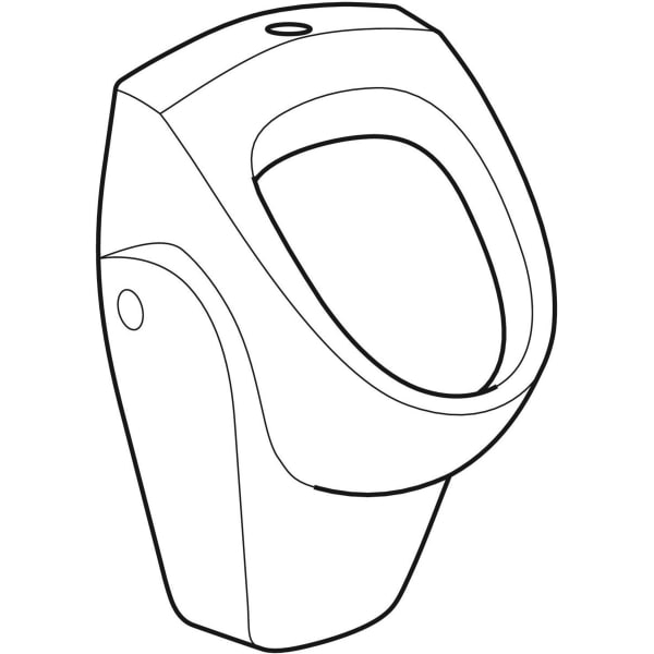 Geberit Vertriebs - Urinal RENOVA NR.1 235200 weiß Ktect