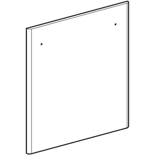 Geberit Vertriebs - Tür in grau/ COMPRIMO Schrank 862266