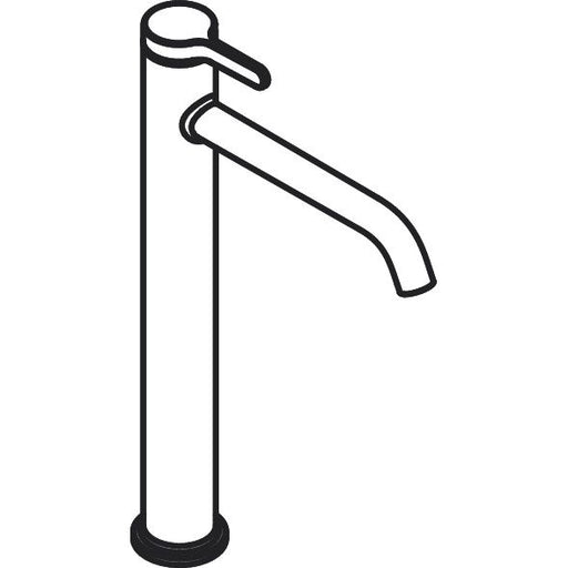 Hansgrohe - Waschtischmischer 260 AXOR One mit Hebelgriff ohne Ablaufg.mattschwarz