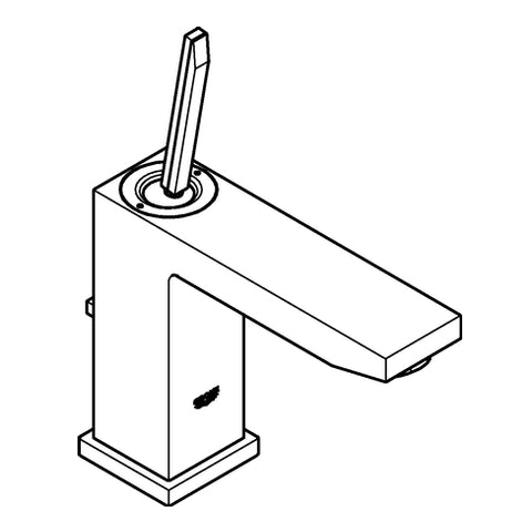 Grohe - EH-Waschtischbatterie EUROCUBE Joy 23657 M-Size chrom