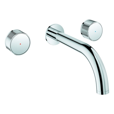 Grohe - 3-L-WT-Wandbatt. Atrio Private C. 20589 FMS Knopfbetätigung chrom