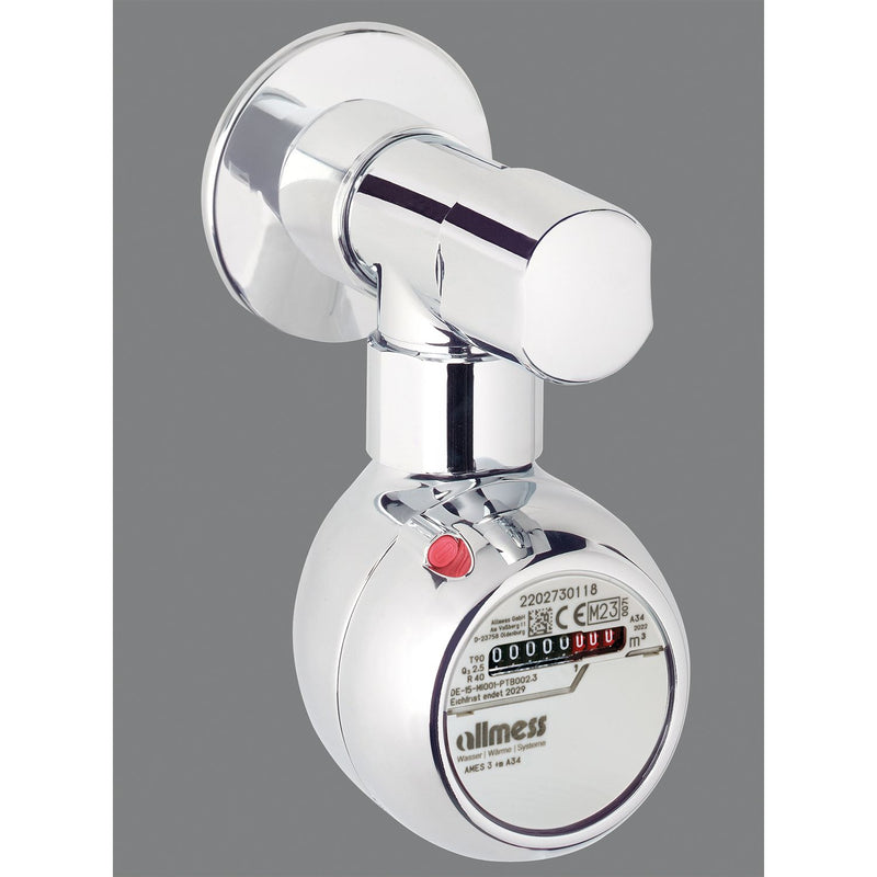 ALLMESS - Wohnungswasserzähler Ventilzähler C-MK FleXX A34 +m