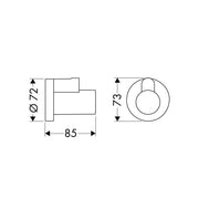 Hansgrohe - Eckventilschuber Flowstar AXOR chrom
