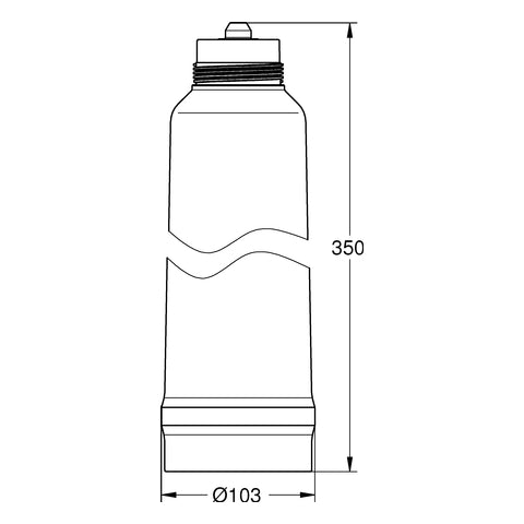 Grohe - BLUE BWT-Austauschfilter 40412 Kapazität 2500 Liter
