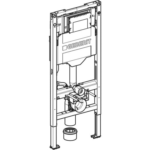 Geberit Vertriebs - Duofix Element f. WWC, 112 cm Sigma UP-SPK 12cm, Power & Connect Box