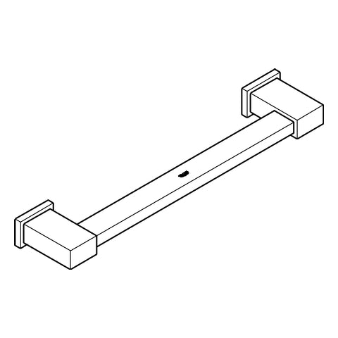 Grohe - Wannengriff ESSENTIALS Cube 40514_1 340mm Metall supersteel