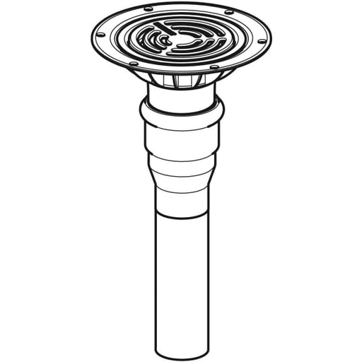 Geberit Vertriebs - DBD-Abl. f. Bodenblg. Vinyl (PVC), stockwerksdurchdringend d=50mm
