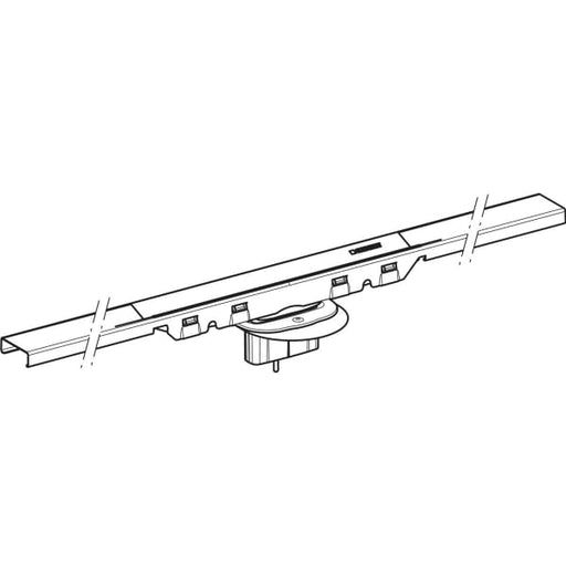 Geberit Vertriebs - CleanLine50 Duschrinne 30-110 cm schwarzchrom / gebürstet, Bj. 2025