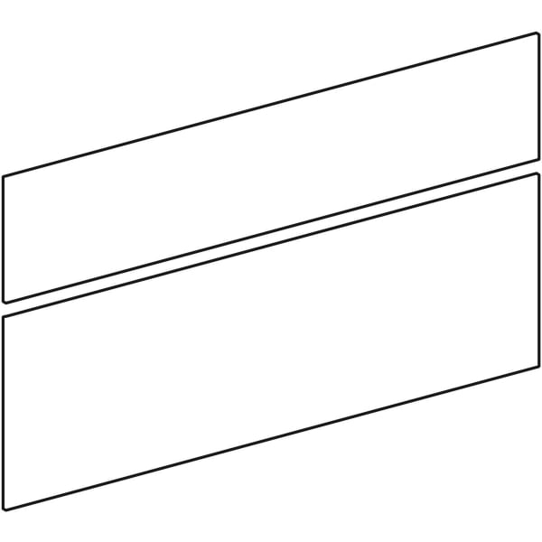 Geberit Vertriebs - Schubladenfront grau zu XENO2 WTU 807292