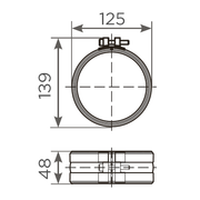 Fornatis - Rapid-S Verbinder DN100 mit EPDM Dichtung