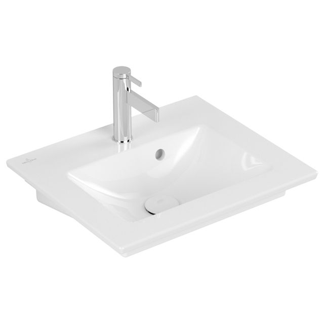 VILLEROY & BOCH - Handwaschbecken VENTICELLO 4124 500x420mm Weiß Alpin CeramicPlus