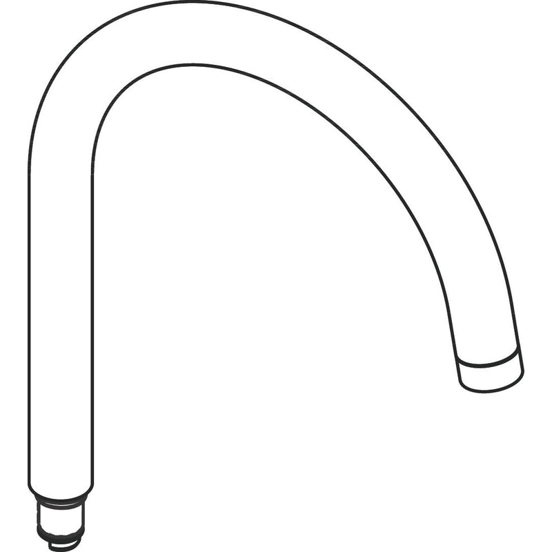 Hansgrohe - Auslauf Axor Uno 2 Spültischmischer steel