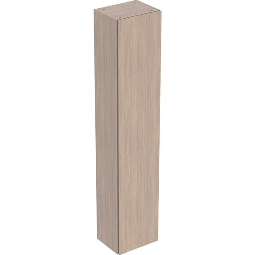 Geberit Vertriebs - iCon Hochschrank mit einer Tür 36x180x29,1cm, Eiche natur/Gr. Lava