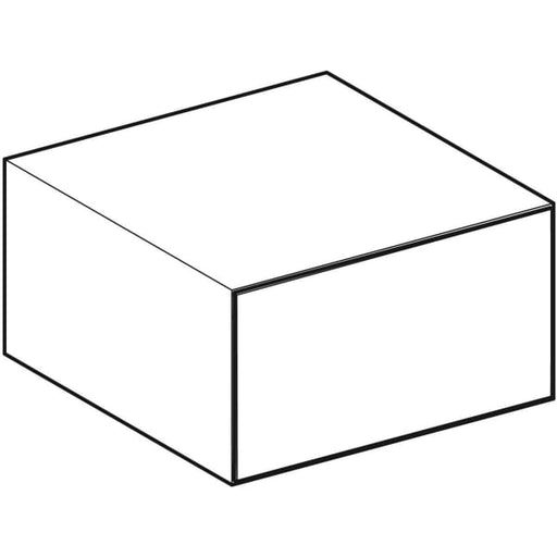 Geberit Vertriebs - ONE Seitenschrank mit 1 Schubl. 45x24,5x47cm, greige matt