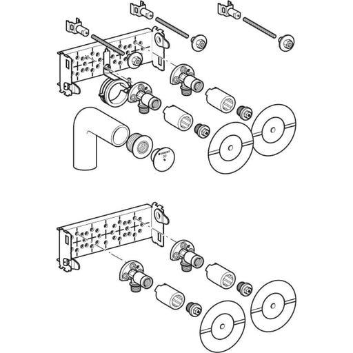 Geberit Vertriebs - GIS Set Bambini Waschtisch für 1 Standarmatur