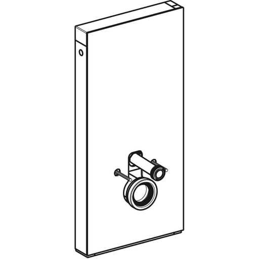 Geberit Vertriebs - Monolith Plus Sanitärmodul für WWC 101 cm WA seitlich, kundenindividuell