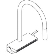Hansgrohe - Spültischmischer 170 Aquno Select M81 Ausziehbrause 3jet sBox chrom