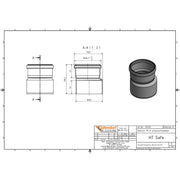 Gebr. Ostendorf - HTsafeR Reduktion DN 125x110