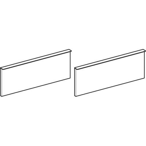 Geberit Vertriebs - Schubladenfront Alpin matt, 2 Stück zu ICON 841320