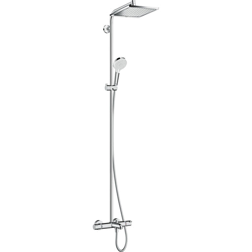 Hansgrohe - Showerpipe CROMETTA E 240 für Wanne chrom mit Thermostat