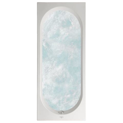 VILLEROY & BOCH - Badewanne O.novo 1700x750x495mm re-eckig m. System HC TP2 Weiß Alpin