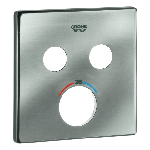 Grohe - Rosette 49039 für SmartControl UP-THM mit 2 ASV supersteel