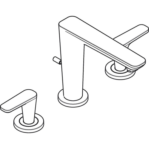 Hansgrohe - 3-Loch WTA 125 Axor Citterio C mit Zugstangen Ablaufg.chrom