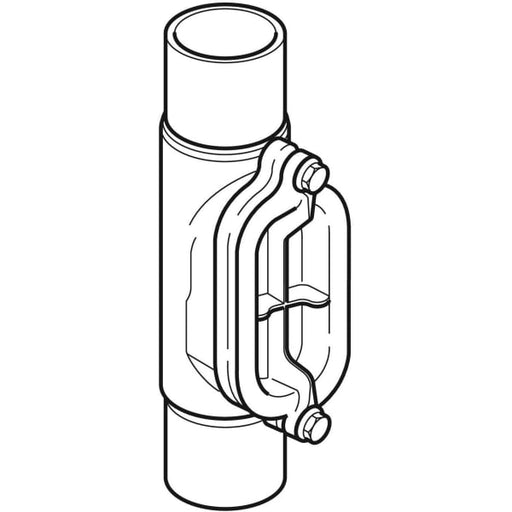 Geberit Vertriebs - PE Reinigungsstück 90Gr mit ovaler Serviceöffnung d250 371.454
