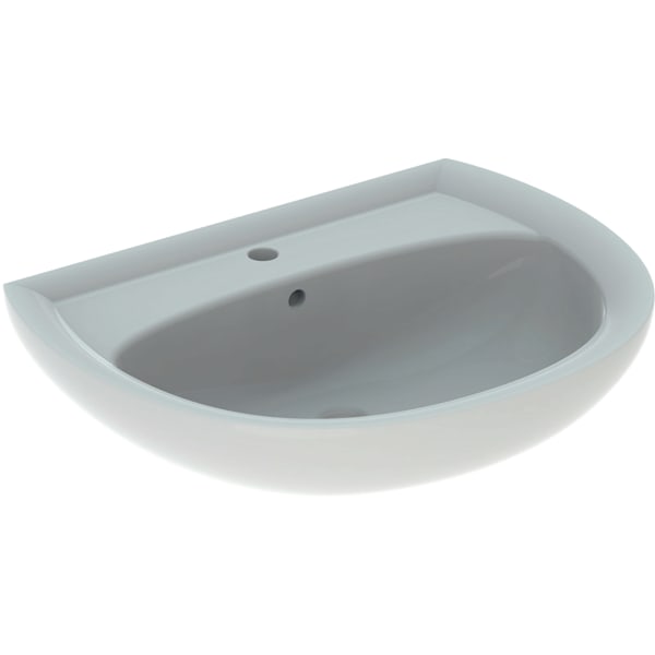 Geberit Vertriebs - Waschtisch RENOVA NR.1 223065 650x510mm pergamon