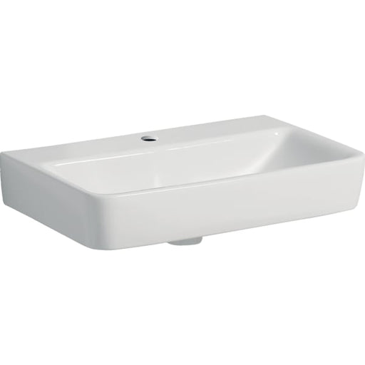 Geberit Vertriebs - Renova Compact Waschtisch, 60x37cm m. Hl., o. Ül., weiß