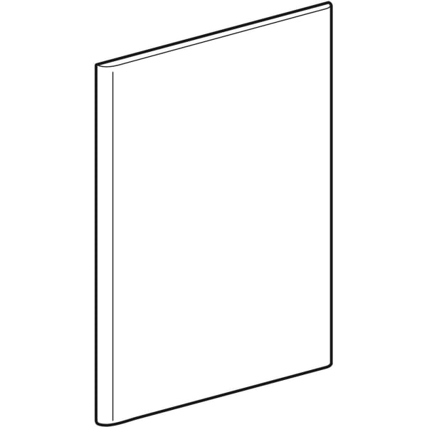 Geberit Vertriebs - Tür, weiß, SMYLE, HWB-US Modell 805040