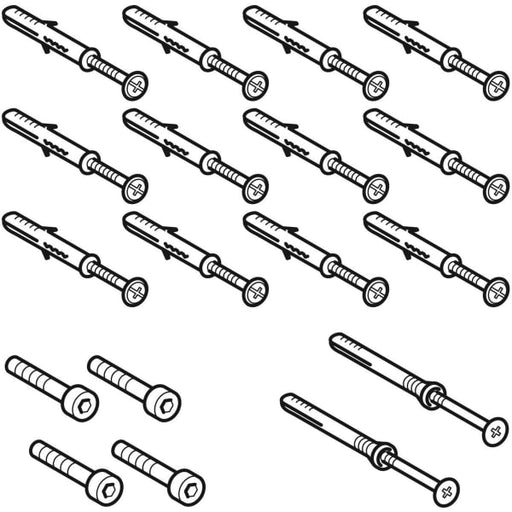 Geberit Vertriebs - Befestigungsset, XENO2, WT-US Modell 807740/41/42 und 807760/61/62