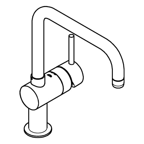 Grohe - Einhand-SPT-Batterie MINTA 32488 DN15 U-Auslauf warm sunset gebürstet